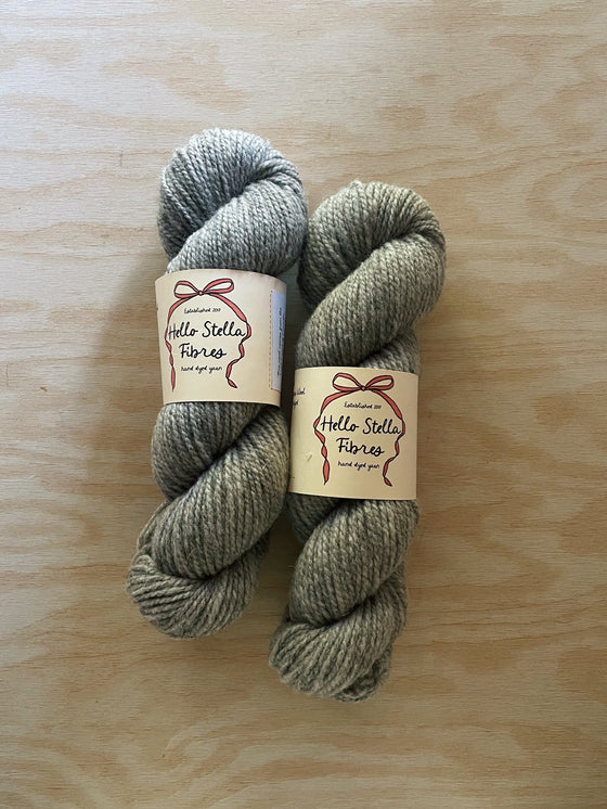 Natural Wild Wool (Undyed) - Light Grey - IN STOCK